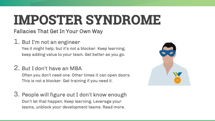 Breaking into Product Management: Imposter Syndrome